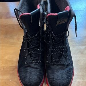 Nike Jordan Future Boot, Black / Gym Red, Waterproof, 2016, 854554 001, Sz 8.5